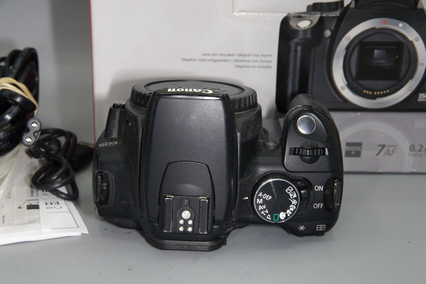 Canon EOS 350D DSLR Camera – 8MP – EF/EF-S Mount – VGC – Boxed – Tested