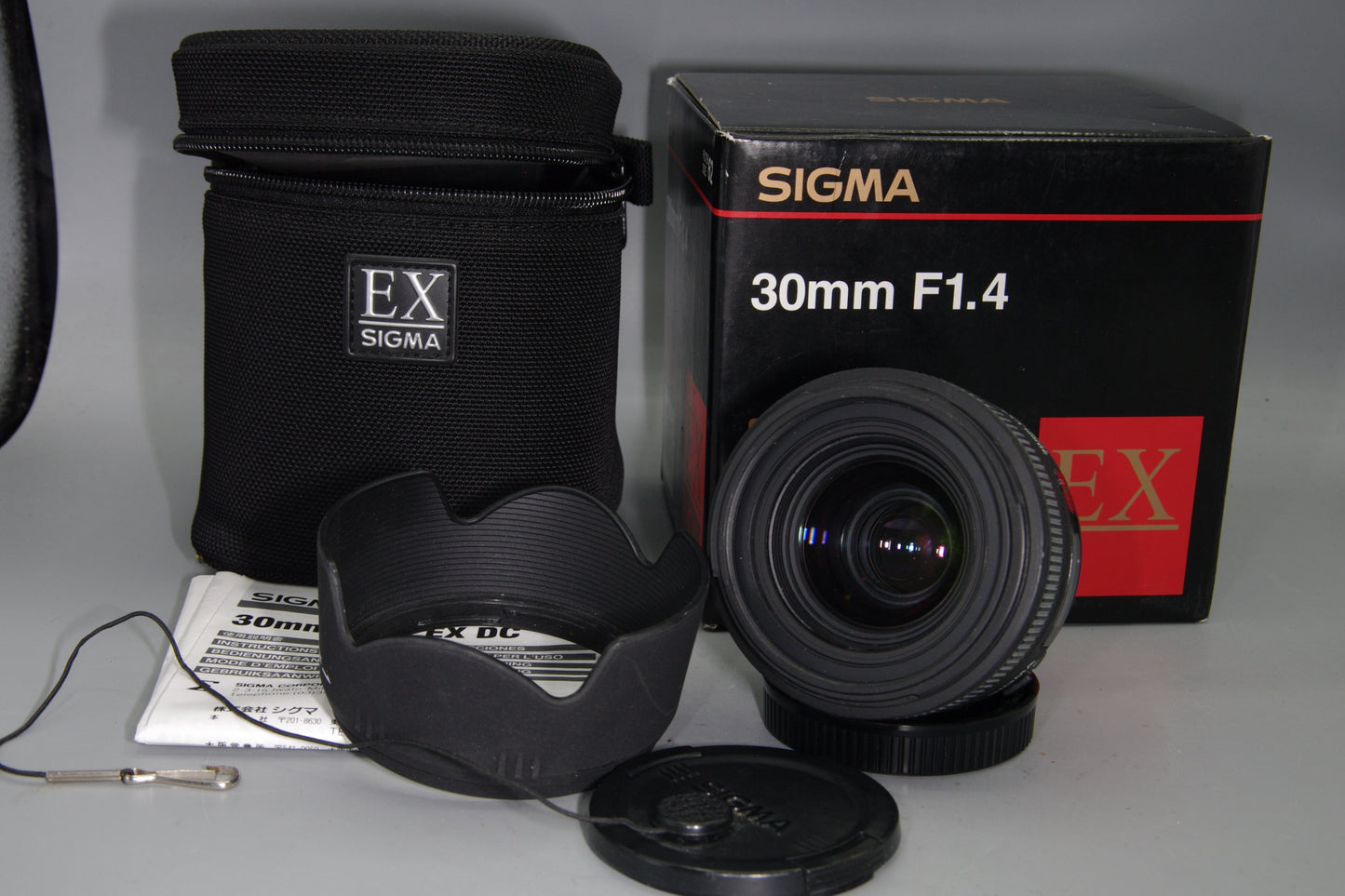 Sigma 30mm f/1.4 DC HSM Lens Canon EF-S – Boxed, Fast Prime for APS-C DSLRs