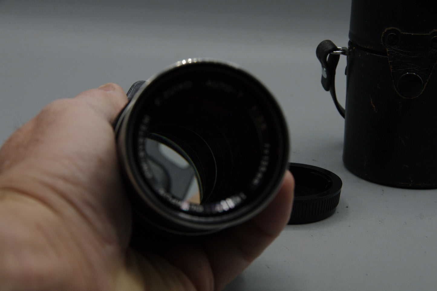 Olympus OM E.Zuiko 135mm f/3.5 Telephoto Lens – Manual Focus – VGC – OM Mount