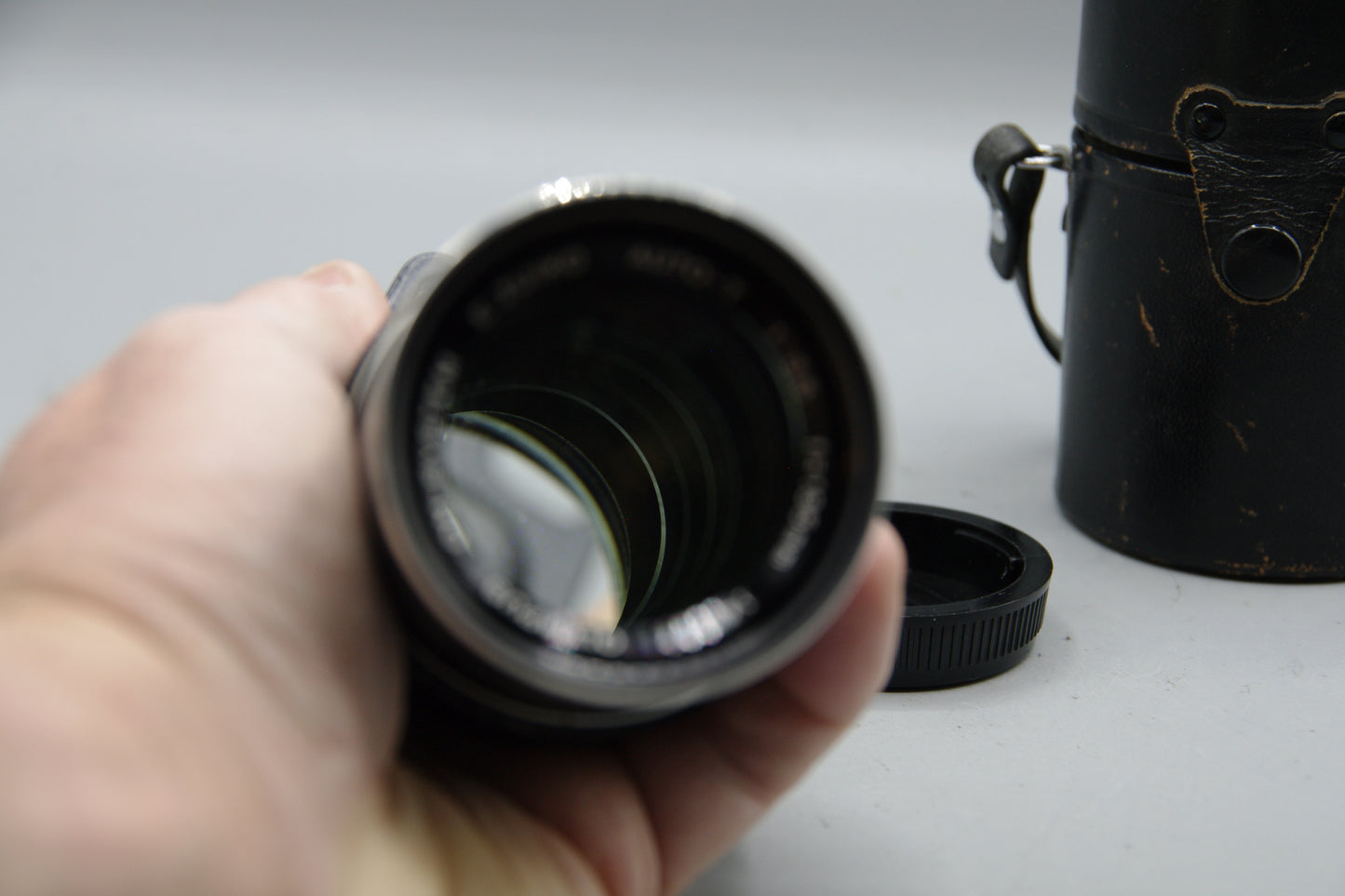 Olympus OM E.Zuiko 135mm f/3.5 Telephoto Lens – Manual Focus – VGC – OM Mount