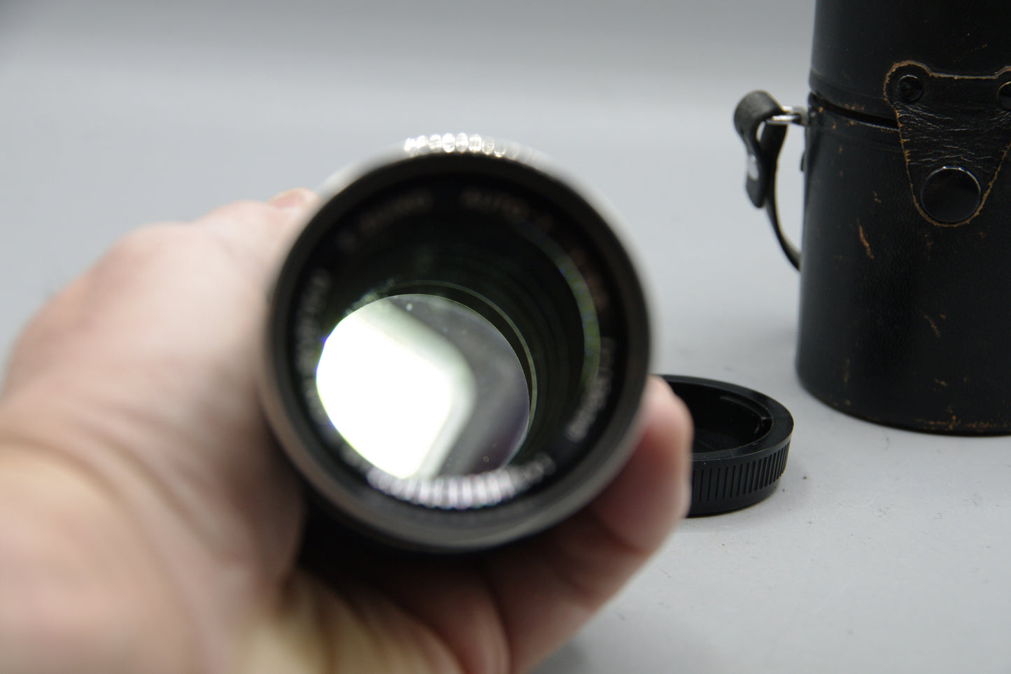 Olympus OM E.Zuiko 135mm f/3.5 Telephoto Lens – Manual Focus – VGC – OM Mount