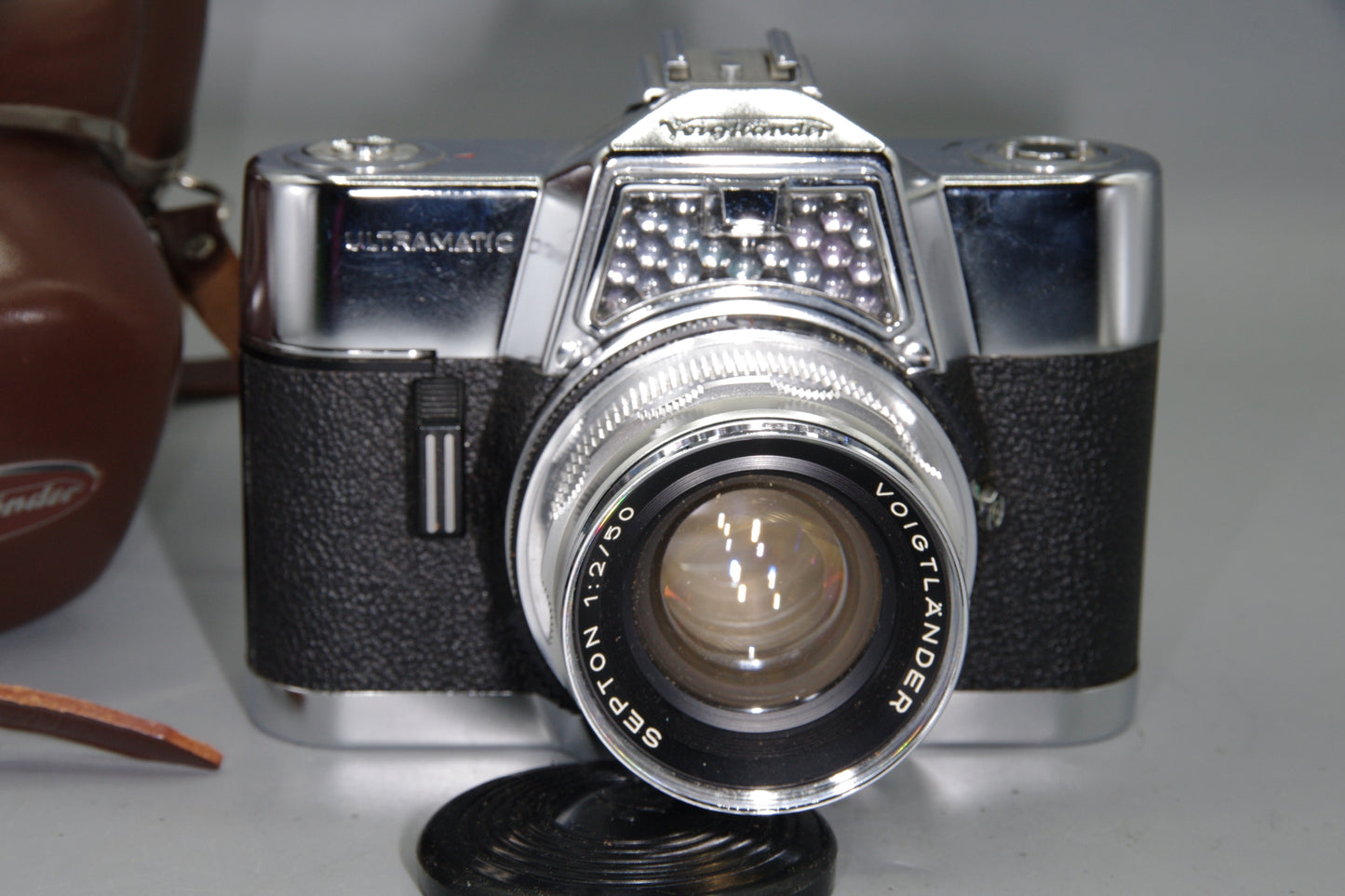 Voigtländer Ultramatic SLR + Septon 50mm f/2 Lens – DKL Mount – Excellent