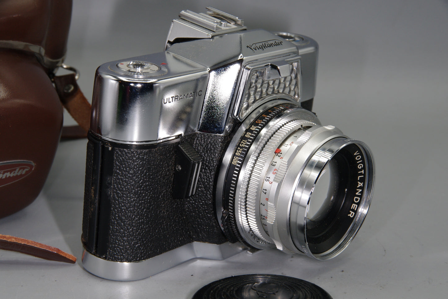 Voigtländer Ultramatic SLR + Septon 50mm f/2 Lens – DKL Mount – Excellent