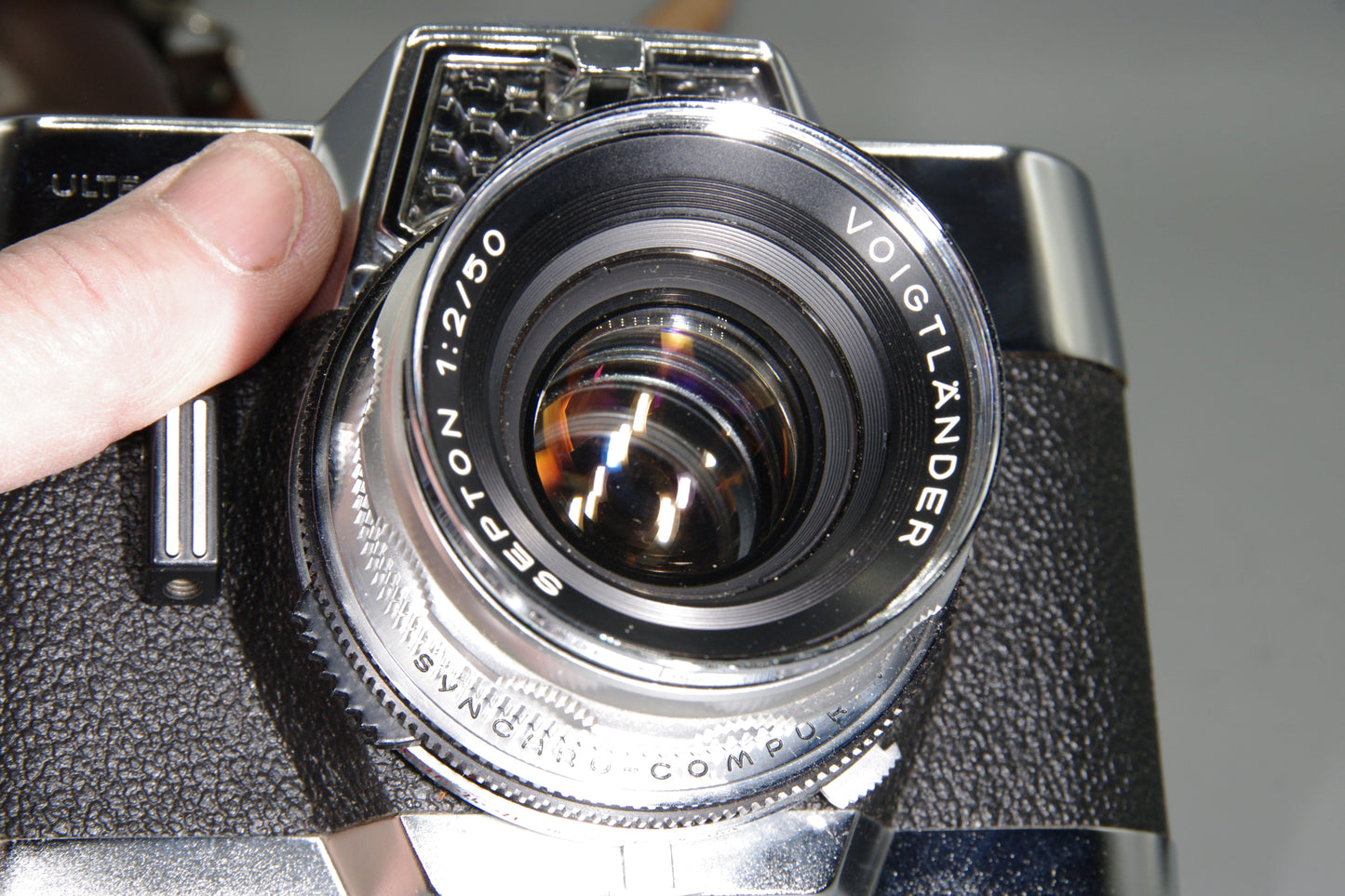Voigtländer Ultramatic SLR + Septon 50mm f/2 Lens – DKL Mount – Excellent