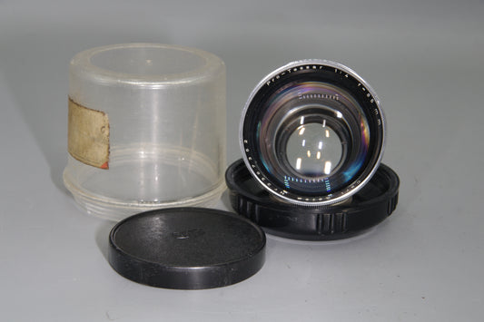 Carl Zeiss Pro-Tessar 85mm f/4 – DKL Mount – Edge Separation – Rare Telephoto