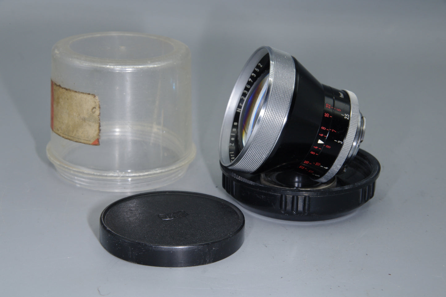 Carl Zeiss Pro-Tessar 85mm f/4 – DKL Mount – Edge Separation – Rare Telephoto