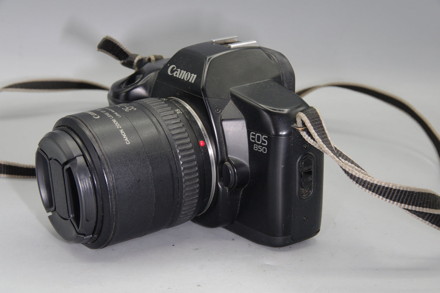 Canon EOS 850 35mm SLR + EF 35–70mm Lens – Autofocus Film Camera – VGC – Tested