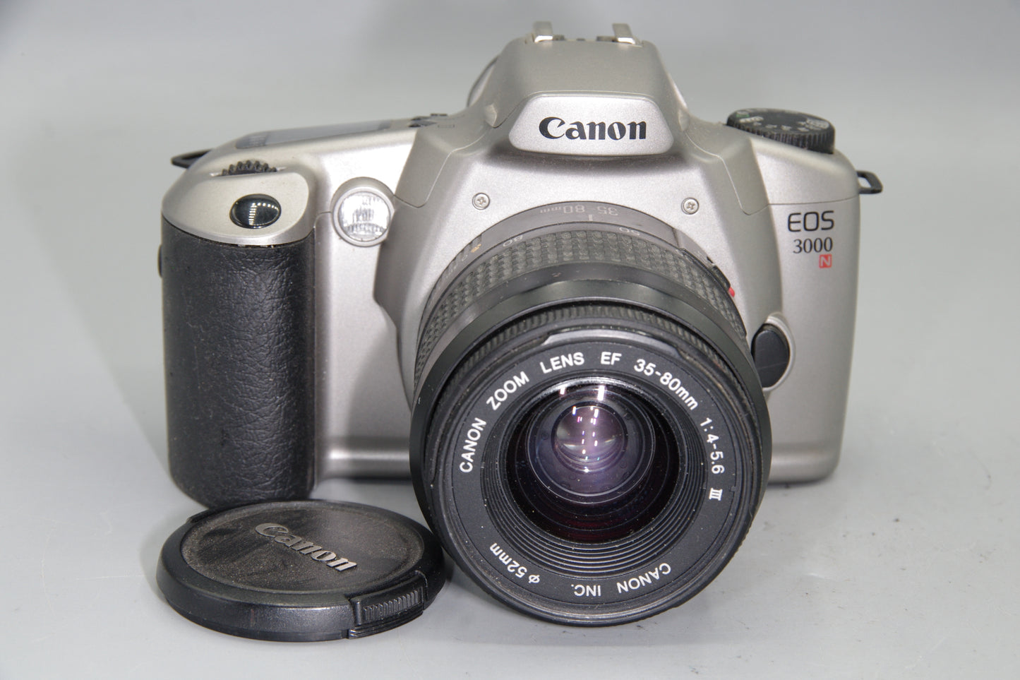 Canon EOS 3000N 35mm Film SLR + EF 35–80mm Lens – VGC – Autofocus – Tested