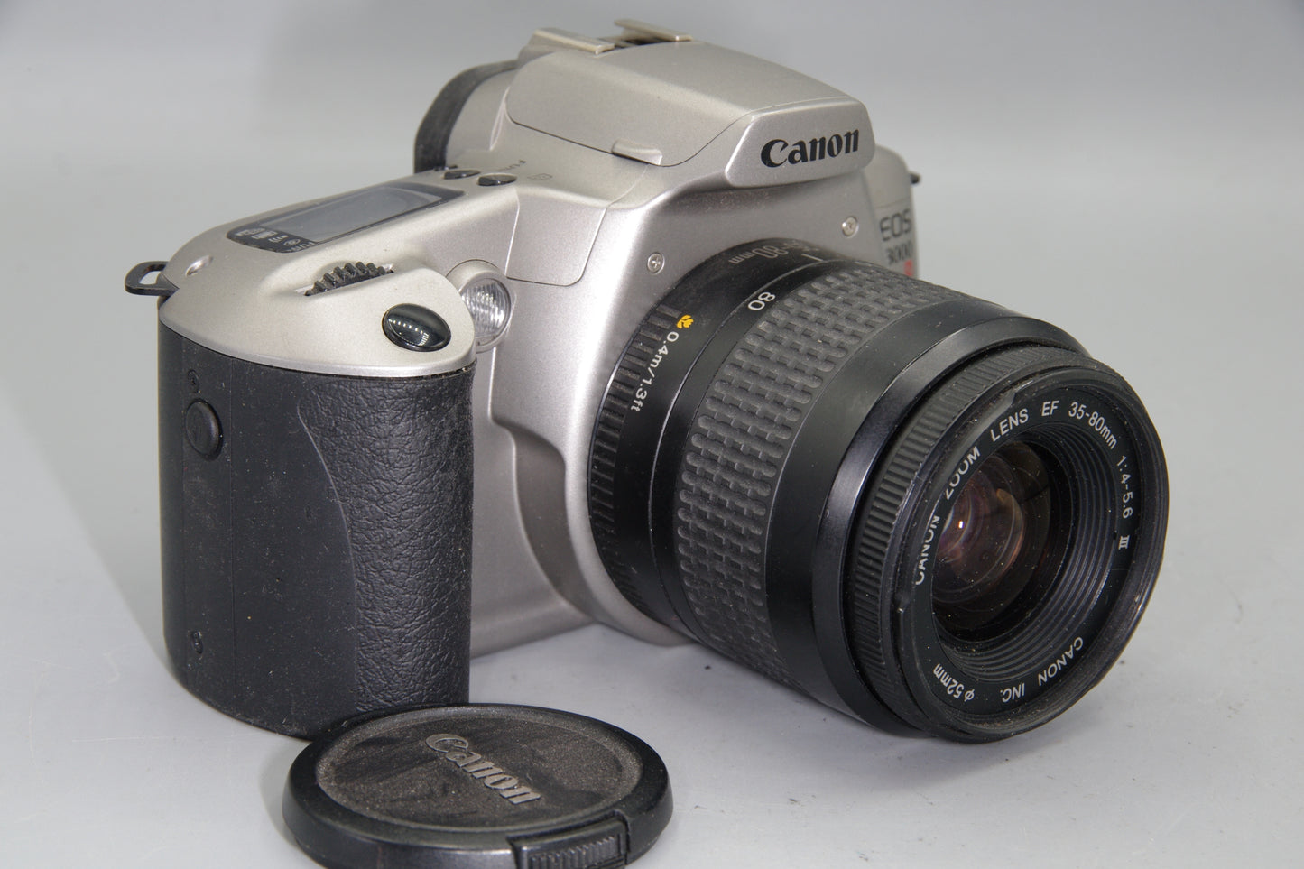 Canon EOS 3000N 35mm Film SLR + EF 35–80mm Lens – VGC – Autofocus – Tested