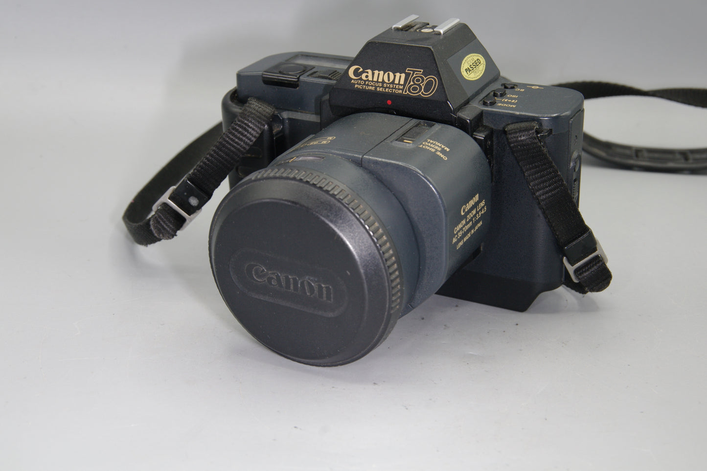 Canon T80 35mm SLR + AC 35–70mm Lens – Autofocus Pioneer – Fully Working – VGC