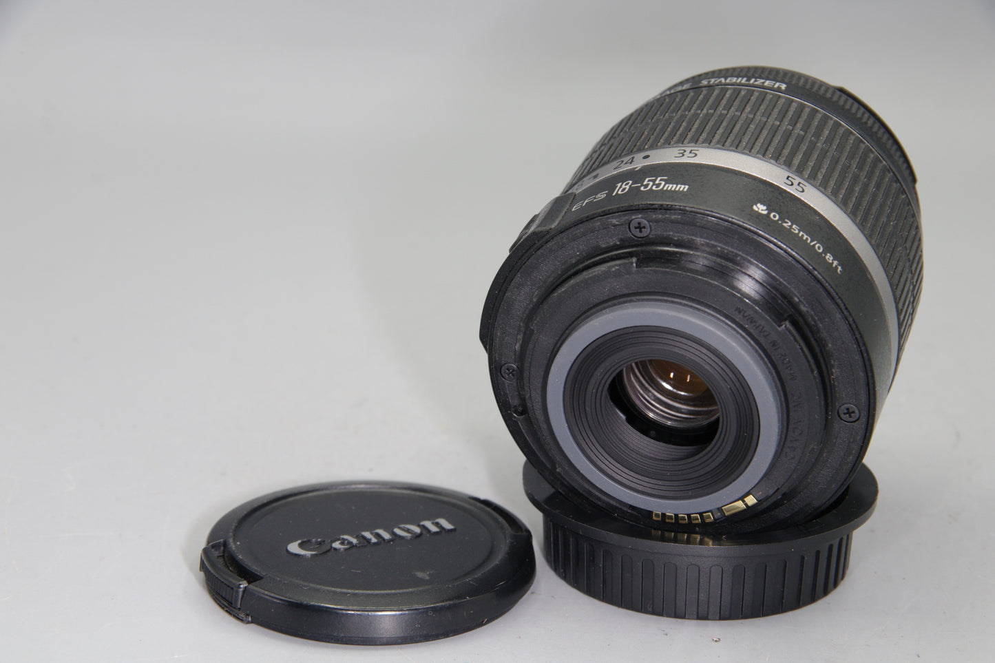 Canon EF-S 18-55mm F3.5-5.6 IS Zoom Lens for EOS DSLR – Excellent