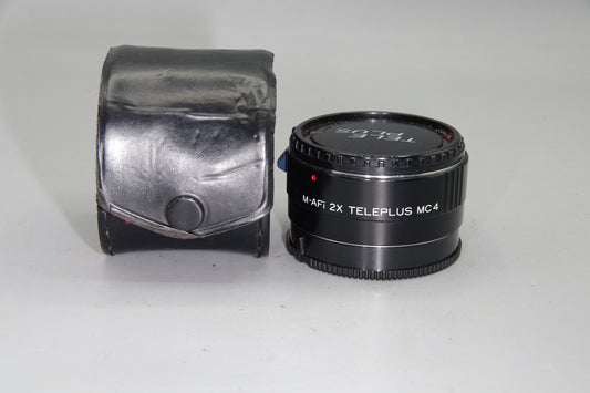 Teleplus M-AFi 2X MC4 Teleconverter – Minolta/Sony A Mount – AF Compatible