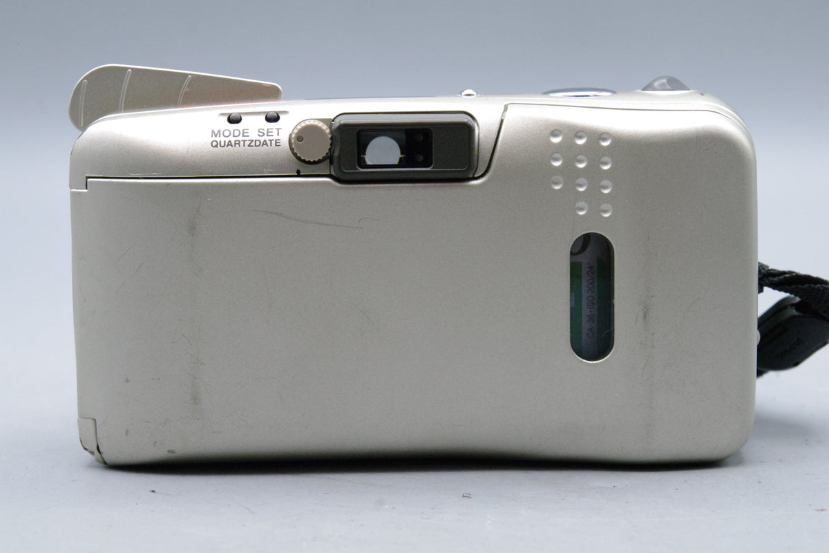 Olympus MJU Zoom 105 Champagne Colour 35mm Film Camera
