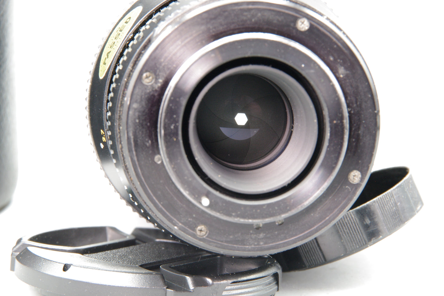 Auto Chinon 200mm f/3.5 Lens Very Good Condition M42 Mount with Caps