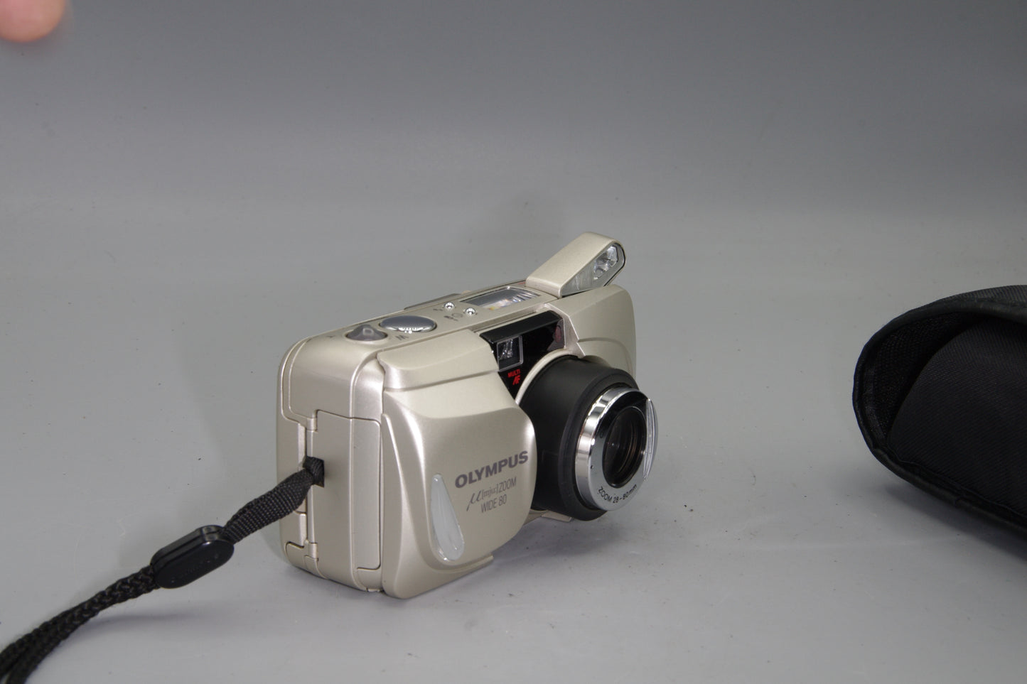 Olympus MJU Zoom Wide 80 – 35mm Film Camera – Excellent + Case – Tested