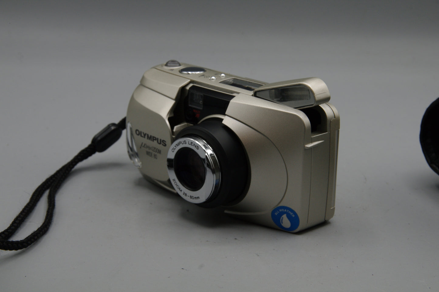 Olympus MJU Zoom Wide 80 – 35mm Film Camera – Excellent + Case – Tested