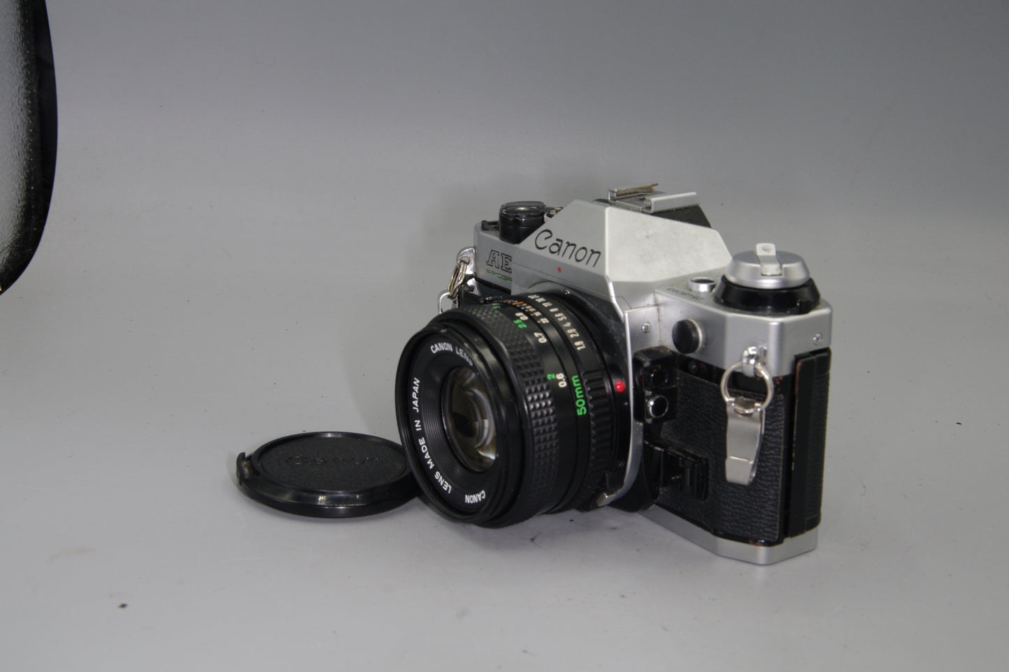 Canon AE-1 Program + FD 50mm f/1.8 Lens Excellent – Tested