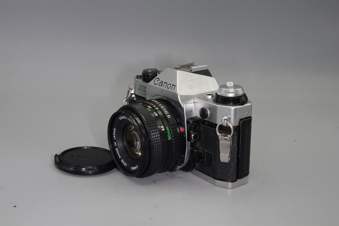 Canon AE-1 Program + FD 50mm f/1.8 Lens Excellent – Tested