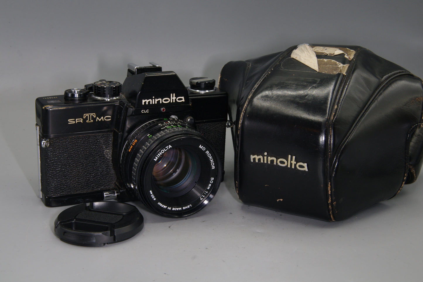 Minolta SR-T MC 35mm SLR + Rokkor 50mm f/1.7 Lens – Tested – Clean – Manual