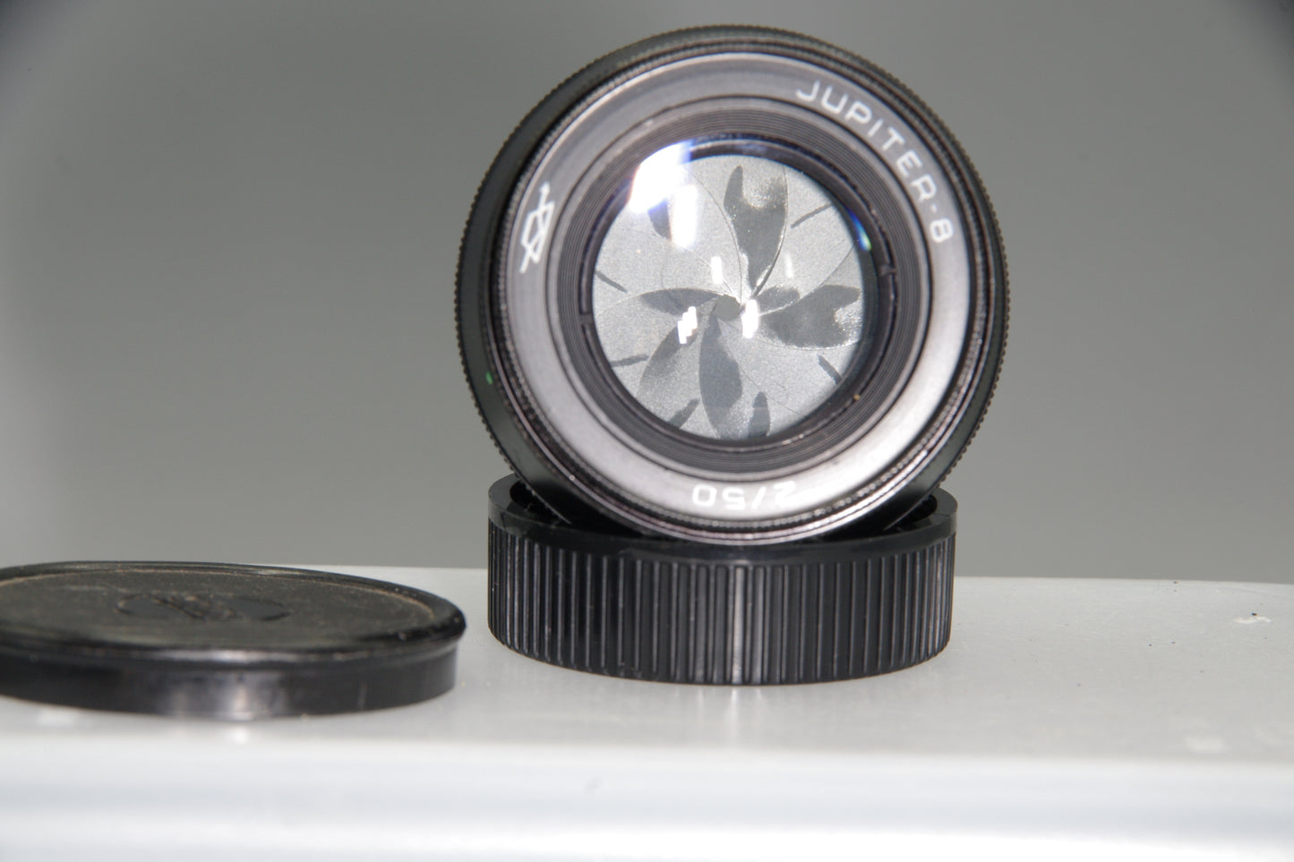 Jupiter-8 50mm f/2 Lens – M39 LTM – Soviet – Clean Optics – Minor Internal Fibre