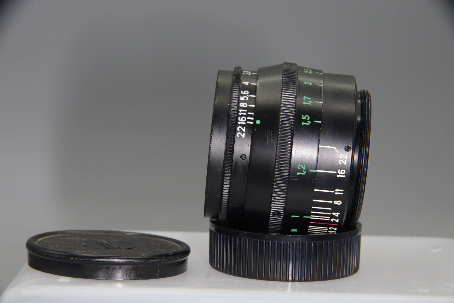 Jupiter-8 50mm f/2 Lens – M39 LTM – Soviet – Clean Optics – Minor Internal Fibre
