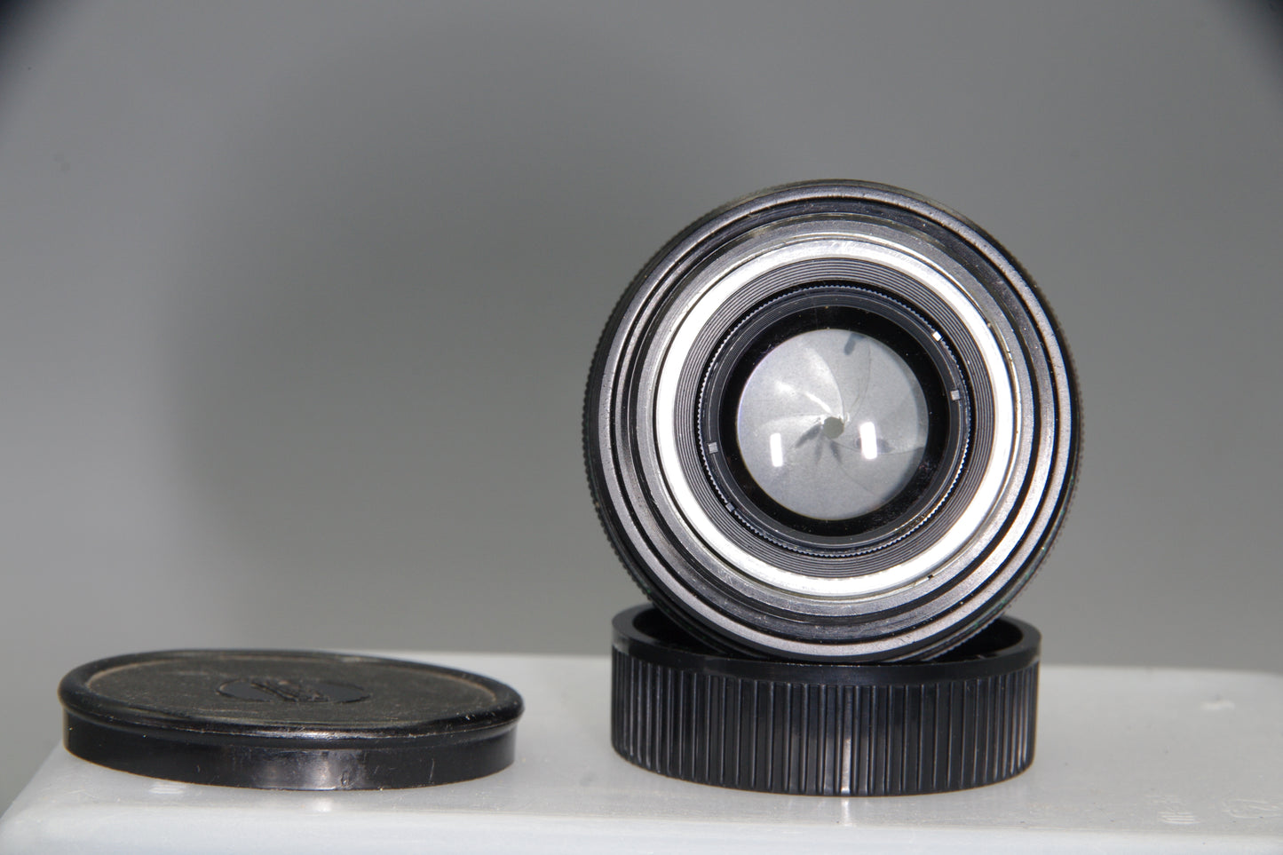 Jupiter-8 50mm f/2 Lens – M39 LTM – Soviet – Clean Optics – Minor Internal Fibre