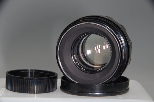 Helios-44 58mm f/2 M39 Lens – Swirly Bokeh – Biotar Clone – Vintage USSR