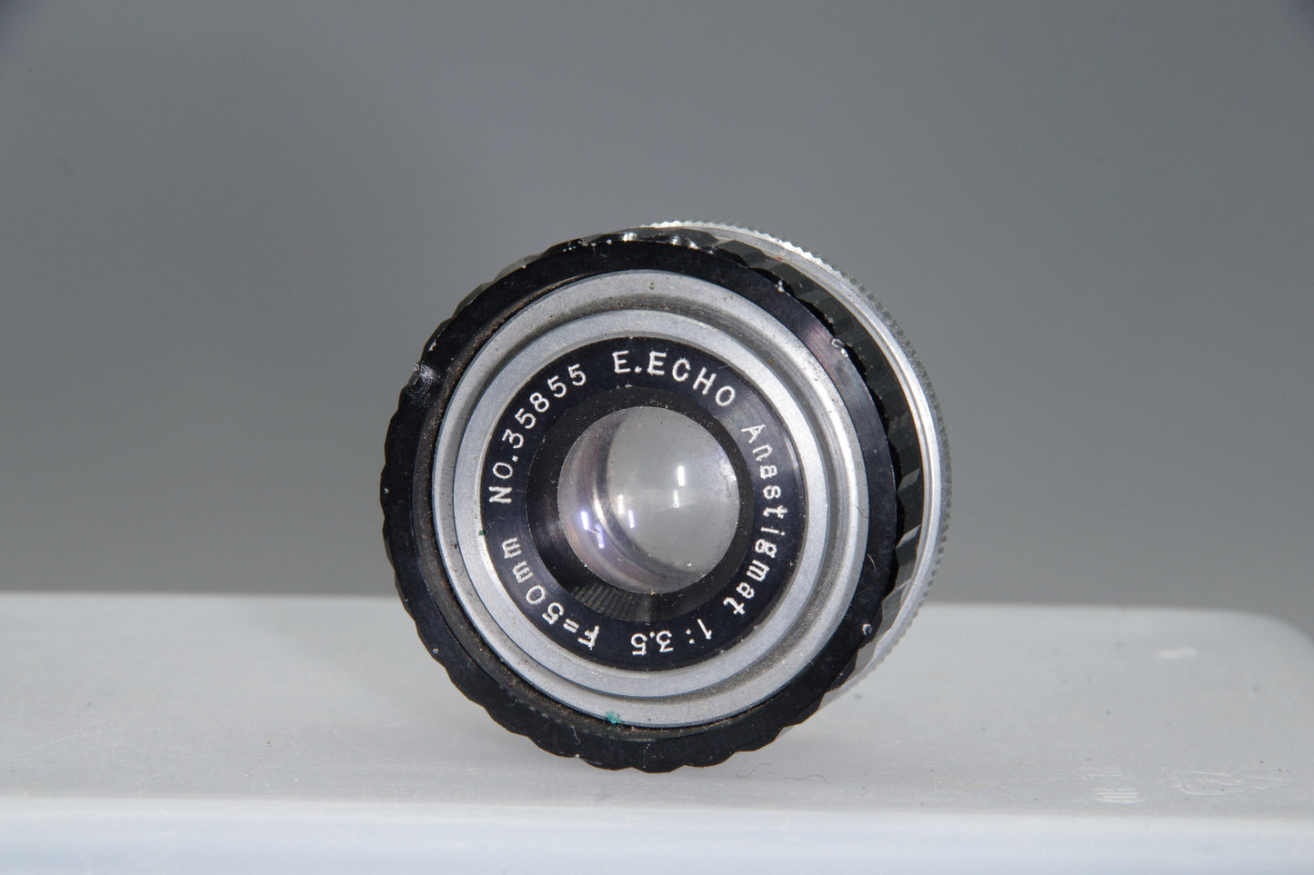 E.Echo 50mm f/3.5 Anastigmat Lens – M39 Mount – Vintage Enlarger – Clean Optics