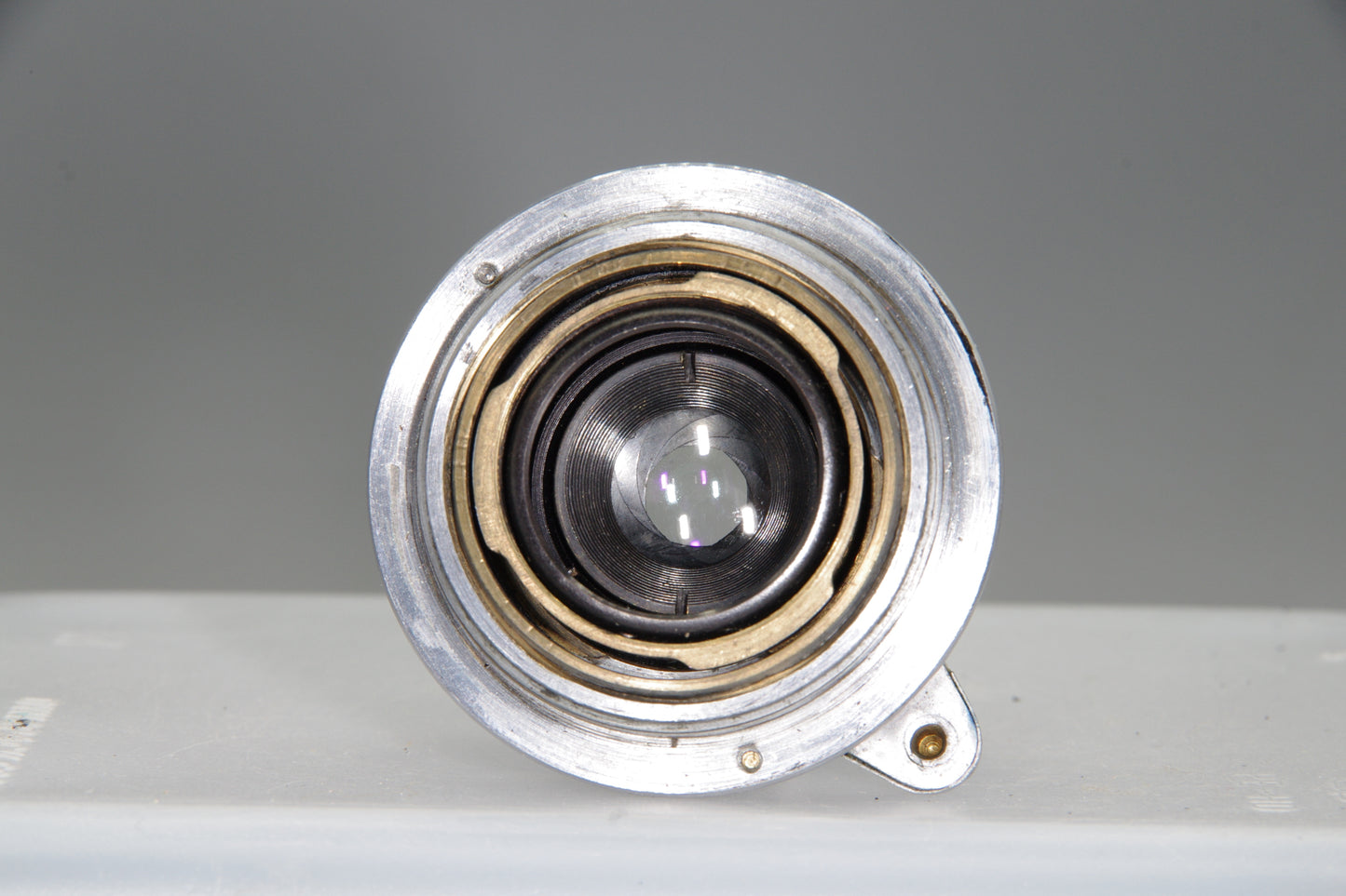 KMZ FED 50mm f/3.5 Collapsible Lens – M39 LTM – Soviet – Tested – Clean Optics