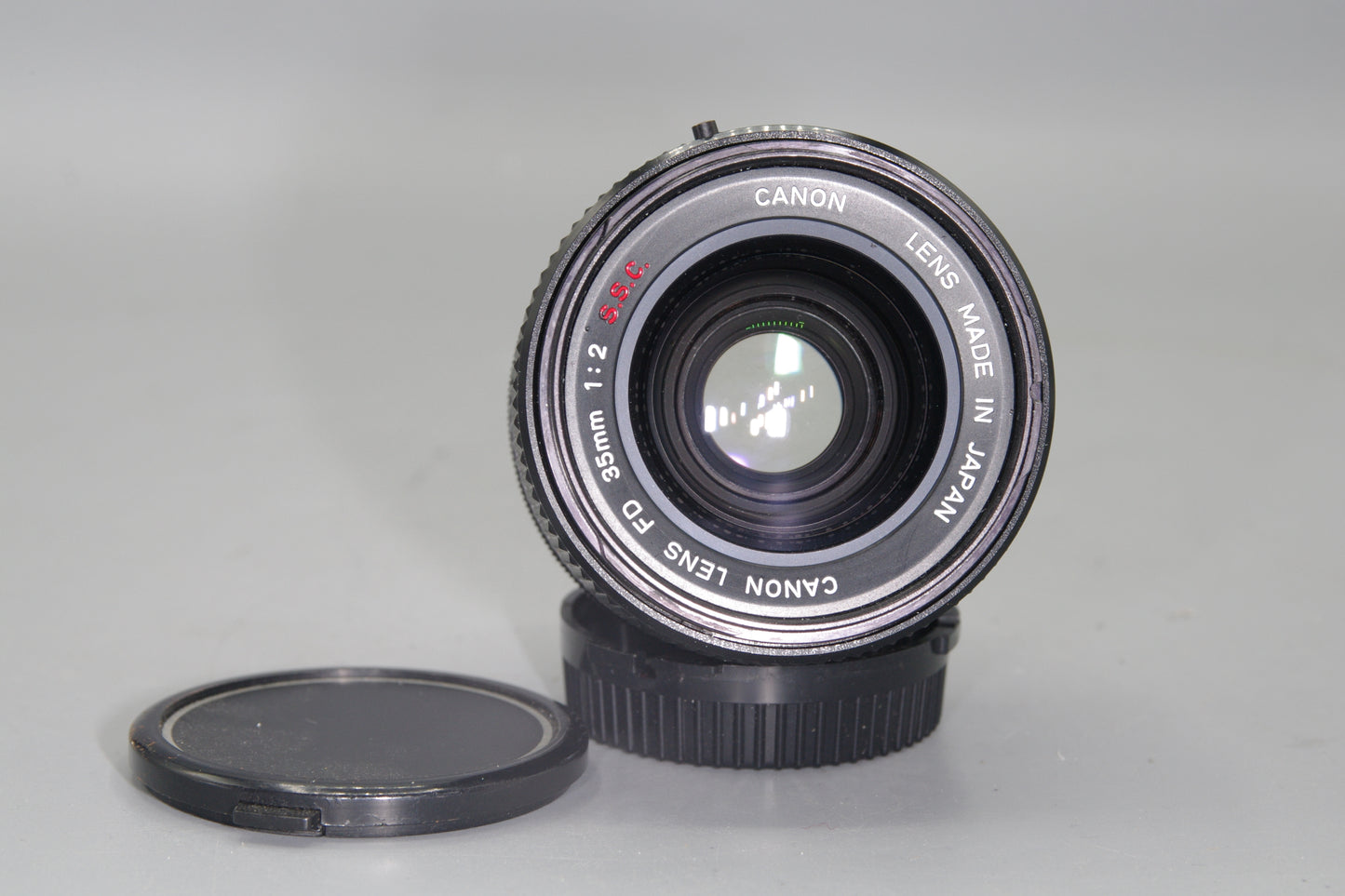 Canon FD 35mm F/2 SSC Lens - Excellent + Both Caps SERVICED