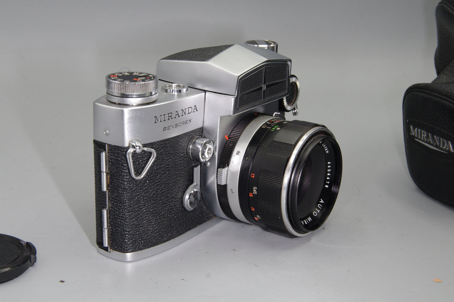 Miranda Sensorex 35mm SLR Camera with 50mm f/1.9 Lens & Case – Vintage