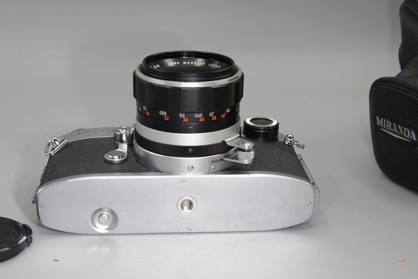 Miranda Sensorex 35mm SLR Camera with 50mm f/1.9 Lens & Case – Vintage