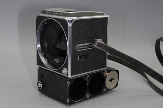 Hasselblad 500EL/M Camera Body Only – Untested, Missing Battery Cover