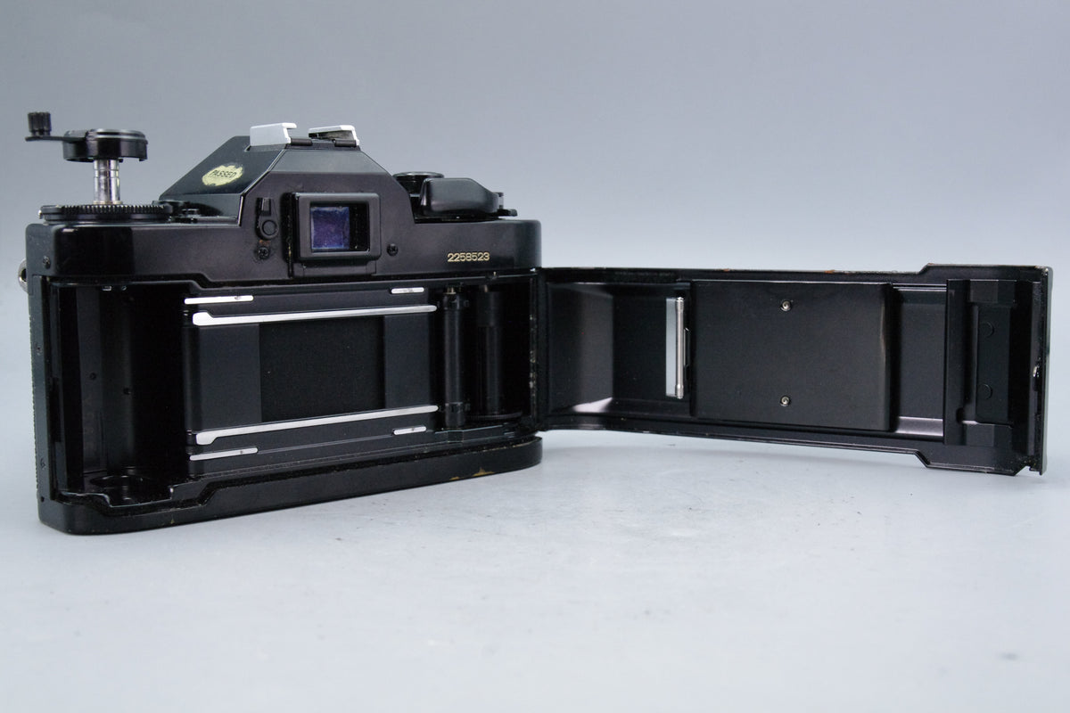 Canon A-1 35mm SLR Camera with FD 50mm f/1.8 Lens - Tested & Working