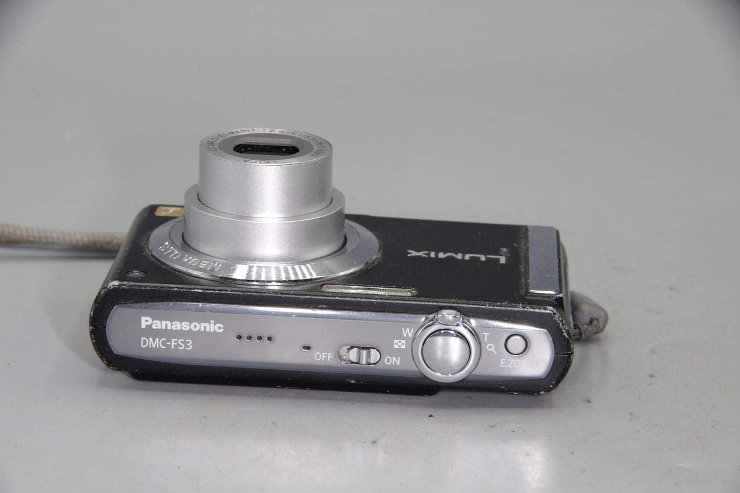 Panasonic Lumix DMC-FS3 Digital Camera – 8.1MP – With Charger – Tested