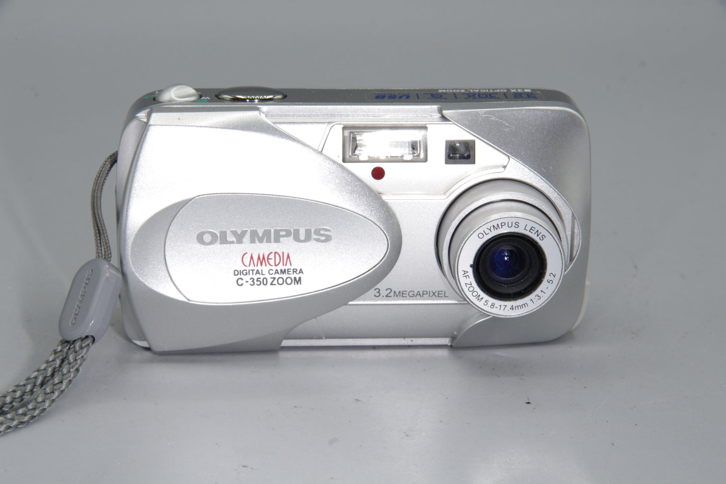 Olympus Camedia C-350 Zoom 3.2MP Digital Camera with 128Mb XD