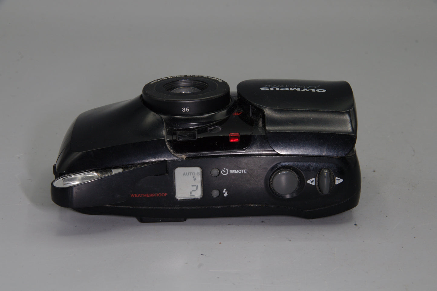 Olympus MJU Zoom 35mm Film Camera – Tested – Clean – Autofocus – Flash