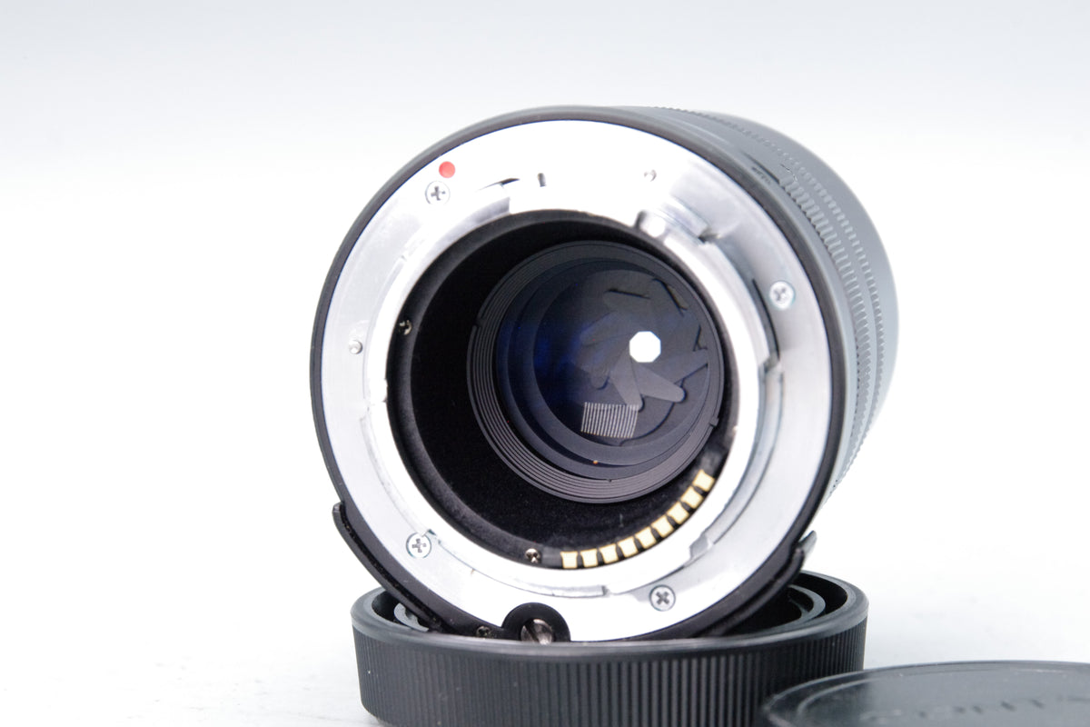 Carl Zeiss Sonnar 90mm f/2.8 T* Lens – Contax G Mount with Caps – Excellent