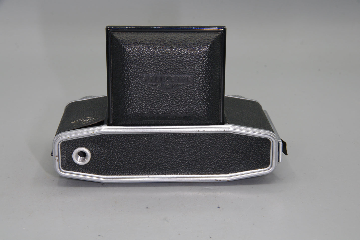 Agfa Solinette II 35mm Folding Camera Apotar Lens Stiff Focus
