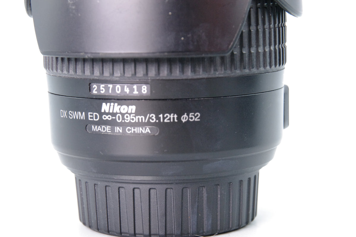 Nikon AF-S DX VR 55–200mm f/4–5.6G ED Lens – Telephoto – EXC Tested