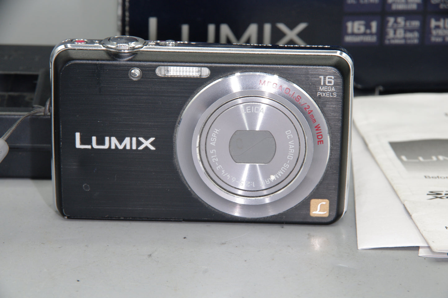 Panasonic Lumix DMC-FS45 16MP Digital Camera – Boxed, Leica Lens, Tested
