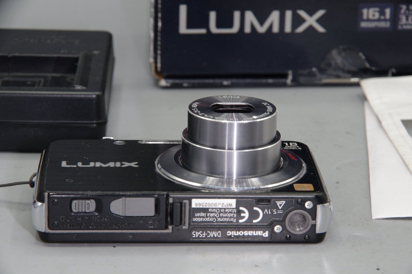 Panasonic Lumix DMC-FS45 16MP Digital Camera – Boxed, Leica Lens, Tested