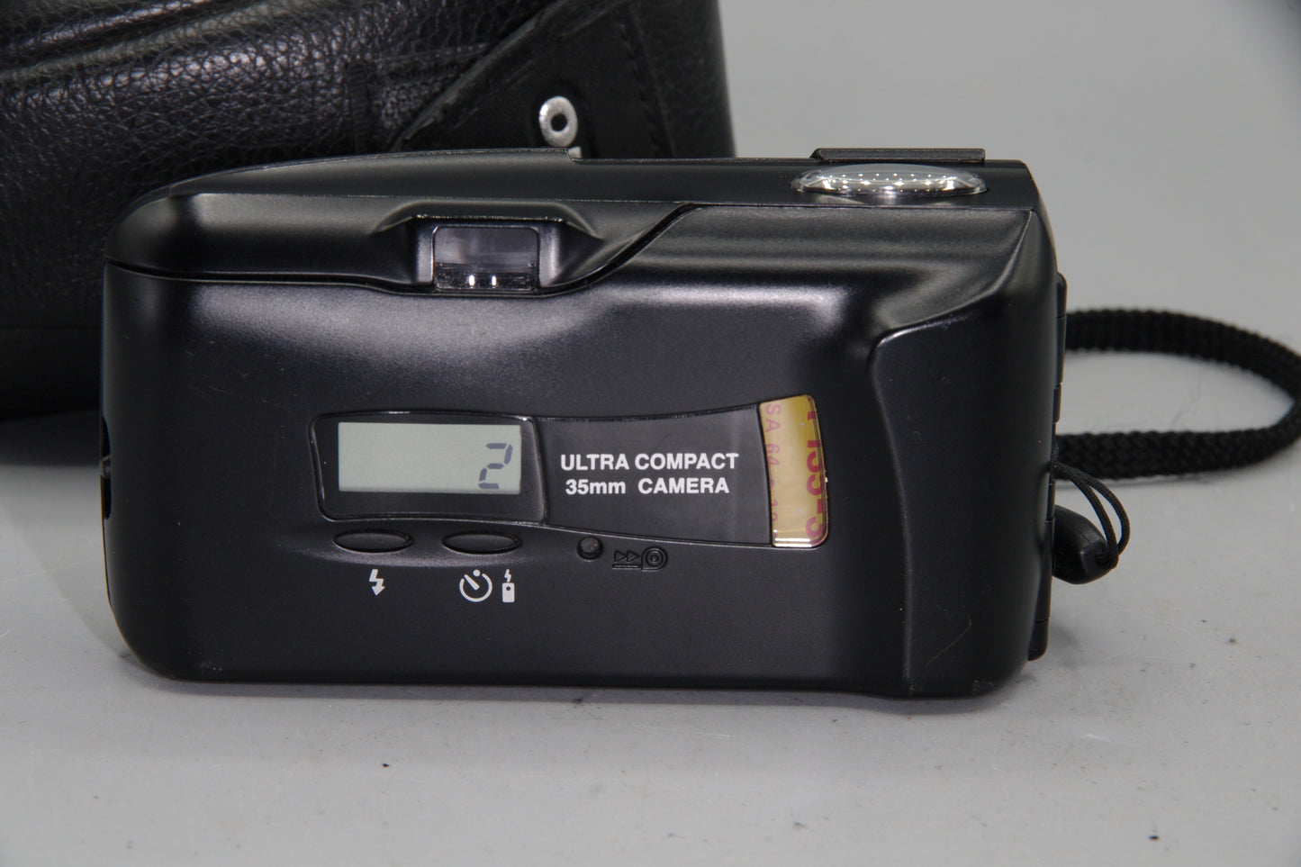 Olympus MJU II Ultra Compact 35mm Camera with 35mm F/2.8 Lens and case - Exc