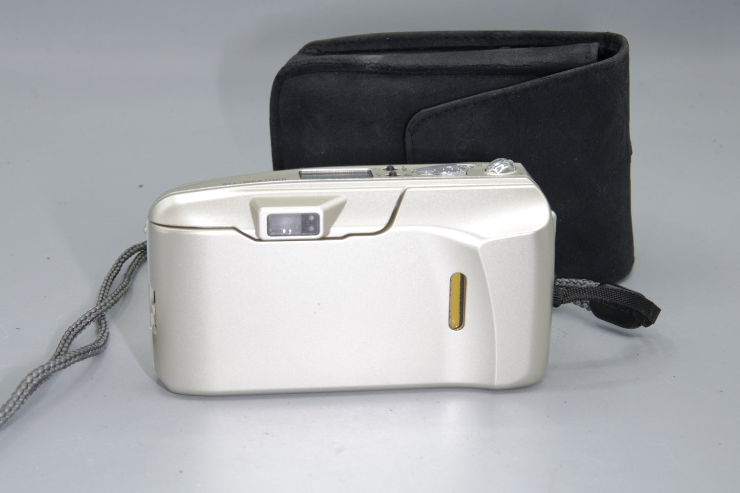 Olympus MJU III Zoom 80 35mm Film Camera with Case – Compact All Weather