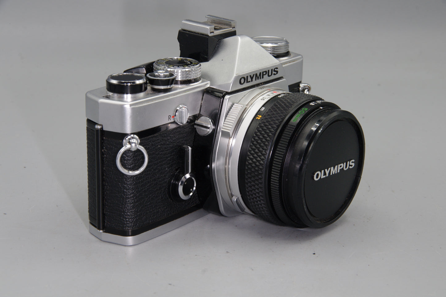 Olympus OM-1N 35mm SLR Film Camera with 50mm F/1.8 Lens – Tested