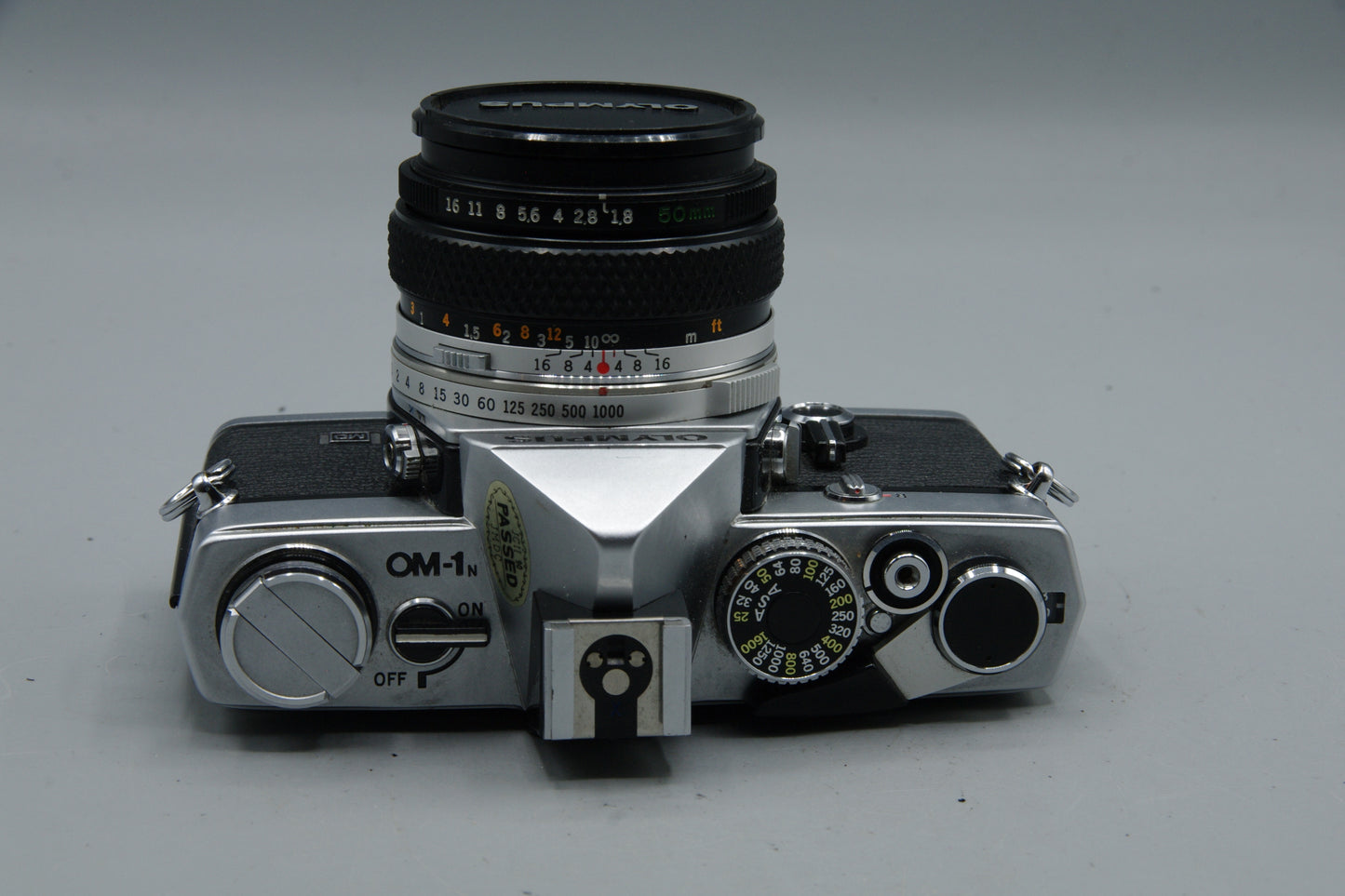 Olympus OM-1N 35mm SLR Film Camera with 50mm F/1.8 Lens – Tested