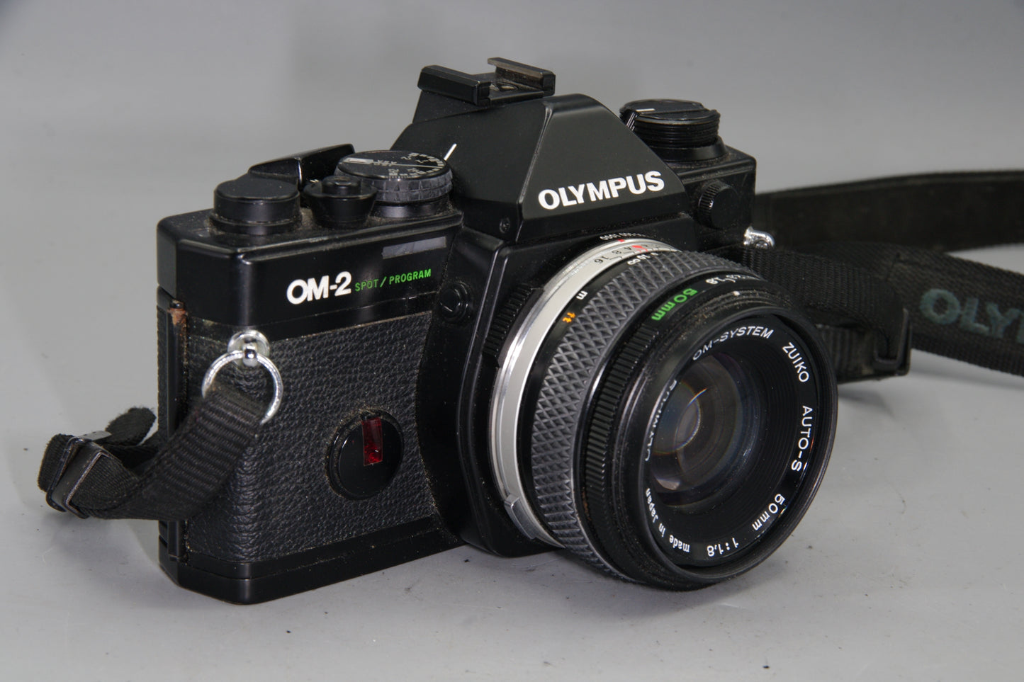 Olympus OM-2 Spot/Program 35mm SLR + Zuiko 50mm f/1.8 Lens  - Tested