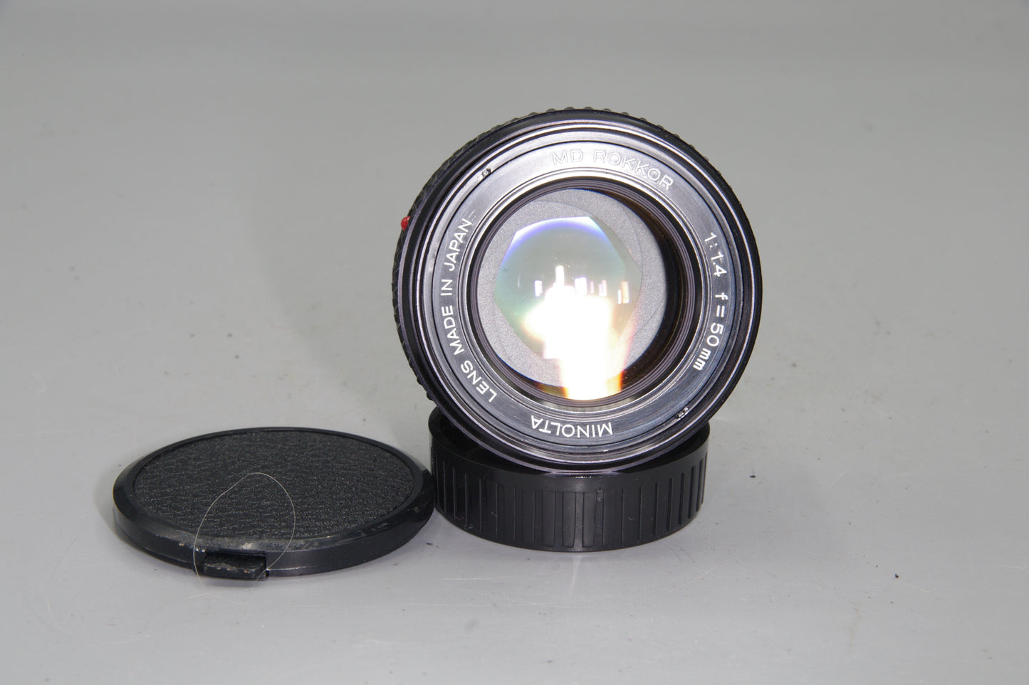 Minolta MD Rokkor 50mm f1.4 Lens – Fast Prime, Manual Focus, Tested