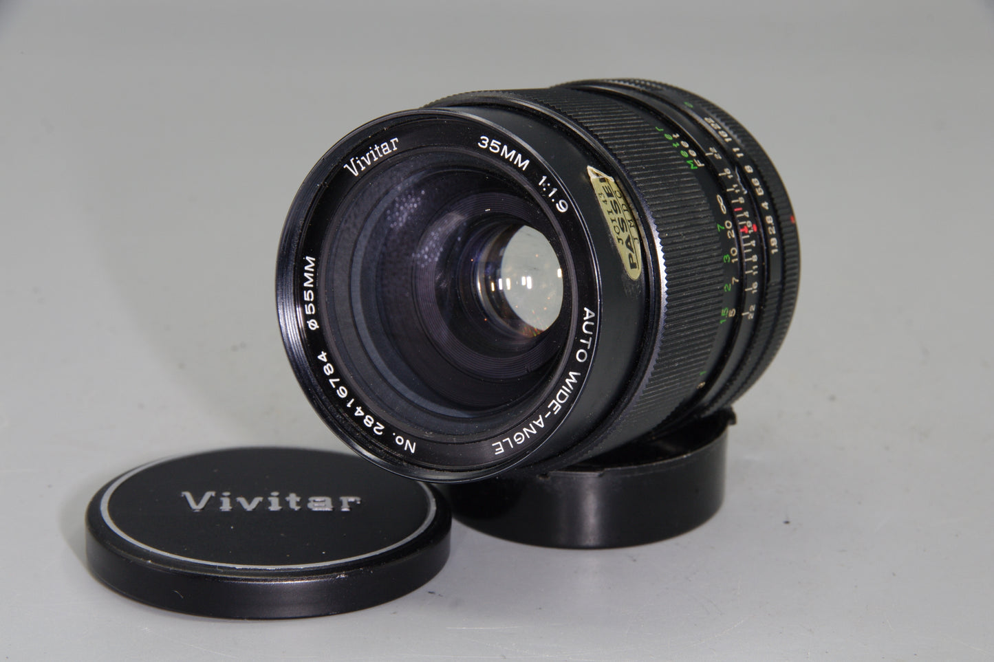 Vivitar 35mm F/1.9 Sharp Prime Wide Angle Lens - Canon FD Mount