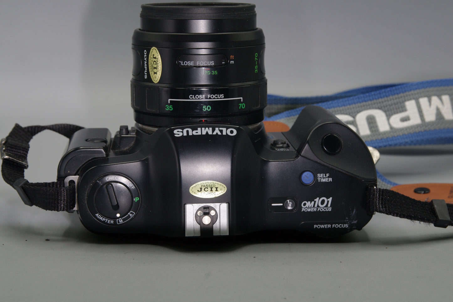 Boxed Olympus OM101 Power Focus 35mm Cameras - Excellent